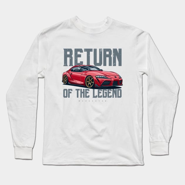 Return of the legend Long Sleeve T-Shirt by Markaryan